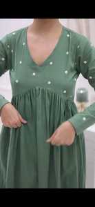 Ensemble pantalon et haut élégant pour femme, coupe Alia, pour le bureau ou les vacances - Ensemble en cordon imprimé ethnique indien, Kurti pakistanais modeste, vente en gros - Product Image 3