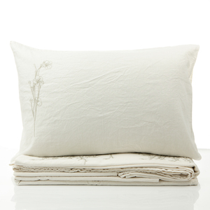 Cao cấp 100% bộ đồ giường lanh đặt thân thiện với môi trường & thoải mái siêu mềm thêu môi trường an toàn cho phòng ngủ bán buôn - Product Image 5