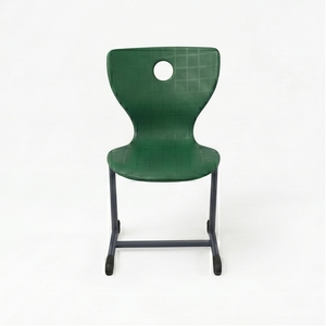 Bureau d'école commercial moderne ARSU avec chaise colorée et plateau en bois blanc, design durable, garantie de 2 ans pour une utilisation en classe - Product Image 6