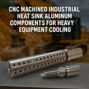 CNC Machined Industrial <b>Heat</b> <b>Sink</b> Aluminum Components for Heavy Equipment Cooling - Product Image 2