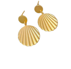 กำไลข้อมือปี 2024 ผลิตในฝรั่งเศส เครื่องประดับสไตล์โบฮีเมียน ต่างหูทองเหลืองสำหรับงานแต่งงานและของขวัญ แฟชั่นเครื่องประดับสำหรับผู้หญิงในช่วงมรสุม - Product Image 2