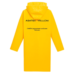 ASATEX Yellow PU Rain Jacket Lightweight and Durable <b>Raincoats</b> - Product Image 2