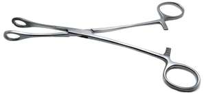 Venta al por mayor precio barato Mini Forester esponja fórceps ranurado cuerpo Piercing herramientas Piercing fórceps de alta calidad - Product Image 3