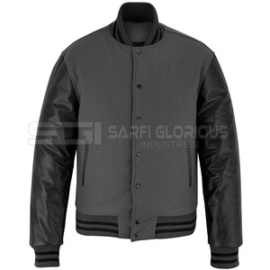 Veste en cuir de vachette véritable personnalisée en usine veste de motard à col ancien pour hommes printemps et automne nouveau style - Product Image 1