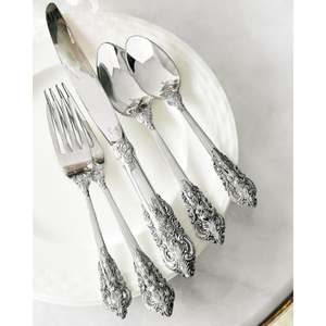 Ensemble de couverts en acier inoxydable de qualité supérieure fabriqués à la main avec un design et un matériau extra de grande qualité à très faible coût - Product Image 3