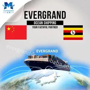 FCL 20ft Container de Guangzhou China Sea Shipping para Uganda Kampala Freight Forwarder
