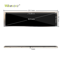 Modul Layar LCD IPS 8.8 Inci Asli dengan Kecerahan Tinggi 600nits, Panel Layar Berbentuk Batang 1920x480 WLED dengan Kit Papan Penggerak.