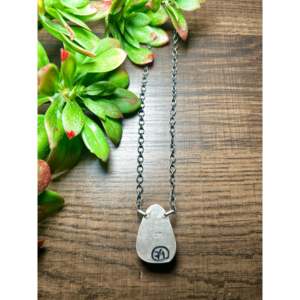 Collier goutte d'eau Eli Skeets Kingman en turquoise et argent sterling pour les occasions de cadeaux - Product Image 3