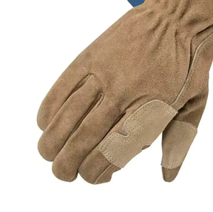 Vente en gros de gants de soudeur Fournisseur pas cher 4 gants de soudage TIG à l'argon en cuir de vache résistant à la chaleur pour le travail manuel et la sécurité - Product Image 3