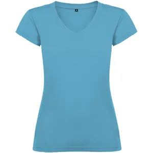 T-shirt à manches courtes et col en V Victoria Donna, produit promotionnel - Product Image 4