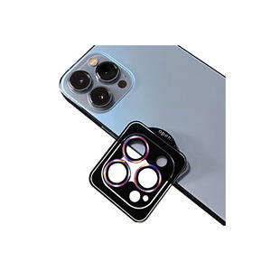 Protector de Lente de Cámara DRNZ CL-09 Compatible con iPhone 11 Pro, Protector de Lentes Móviles de Vidrio Templado Colorido de Lujo - Product Image 1