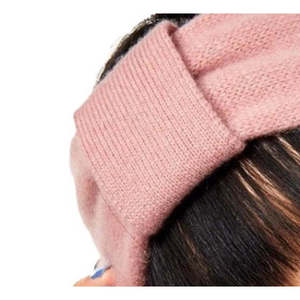 Fascia per capelli in cashmere rosa da donna Charter Club, taglia unica - Product Image 2