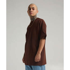 Shaka Wear, Camiseta holgada para adultos, Camiseta lisa de manga corta con cuello redondo, camiseta transpirable de alta calidad - Product Image 4