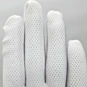 Manos izquierdas Gran calidad Piel de oveja personalizada Adecuado Cabretta Cuero Blanco Guantes de golf Logo personalizado - Product Image 5