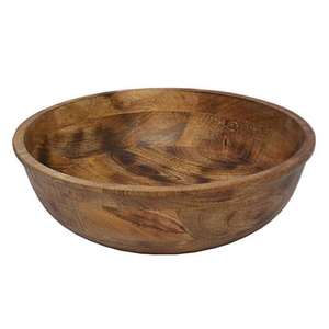 Kitchenware Multipurpose Vintage Wooden <b>Serving</b> <b>Bowls</b> Custom Size Decorative Eco-Friendly Acacia Wood Party Display <b>Bowl</b> - Product Image 3