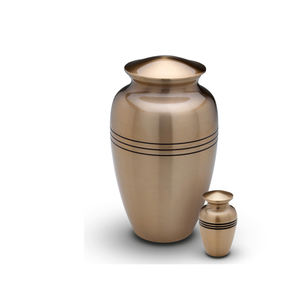 Urna de cremación de latón para cenizas, urna de cremación Vintage, diseño moderno, cenizas funerarias, la más vendida, calidad prémium - Product Image 2