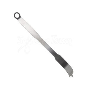 Rétracteur acétabulaire antérieur 13 pouces 25mm extrémité arrondie poignée pliée Instrument chirurgical en acier inoxydable - Product Image 4