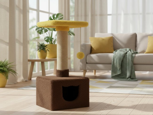Griffoir pour chats Amistar Honey Treat de haute qualité, adapté aux chats et chatons de toutes races et tailles. - Product Image 3
