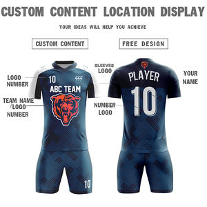 Top Trending Custom Children's Soccer Uniforms Short Kid Football <b>Jerseys</b> Front Logo Solid Style <b>Sports</b> Club Trending 2025 - Product Image 5