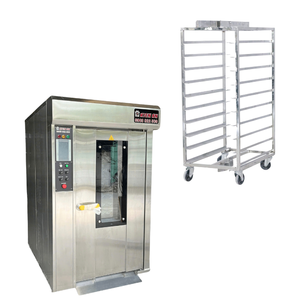 Easy to Operate 12 Trays Big Bread <b>Oven</b> Rotary <b>Oven</b> Motor 1Hp Video Technical Support New Bakery Machine Kien an Vietnam - Product Image 1