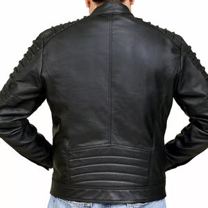 Veste en cuir unisexe nouvelle arrivée veste de mode en cuir de haute qualité pour femmes nouveau design veste de mode en cuir - Product Image 5