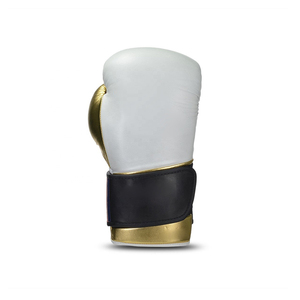 Venta al por mayor Guantes de boxeo Metallic Hot Guantes populares 100% Guantes de boxeo de cuero de vaca genuino - Product Image 6
