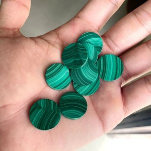 Lapis-lazuli naturel bleu rond plat de 30 mm, qualité excellente, pierre précieuse en vrac, idéal pour la fabrication de bijoux avec perçage gratuit - Product Image 3