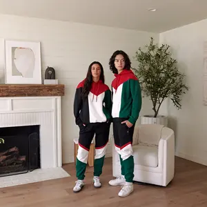 Sweat-shirts en molleton pour hommes 100% coton avec motif de drapeau palestinien en relief Sweat-shirt au style unique Prix de gros Sweat-shirt - Product Image 3