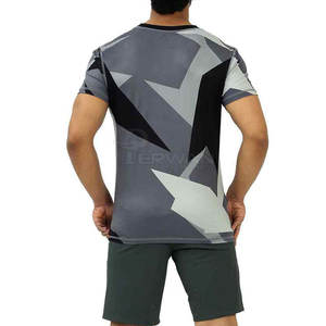 Prix raisonnable T-shirt confortable pour hommes Logo personnalisé Plus Size pour adulte T-shirt pour hommes - Product Image 4