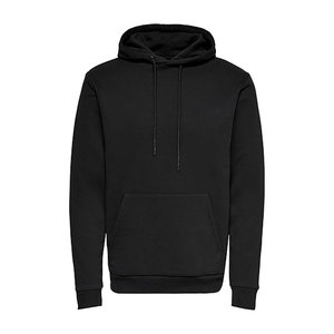 Sudadera con capucha holgada de ajuste Regular de invierno para hombre, sudadera informal de manga regular, sudaderas con capucha de Color sólido para otoño e invierno con logotipo - Product Image 1