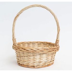 Elegant <b>woven</b> rattan <b>basket</b> with handmade craftsmanship designed for decorative and practical household storage requirements - Product Image 6