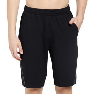 Pantalones cortos para correr de poliéster para hombre de verano, nuevo patrón, ropa deportiva con bolsillos para entrenamiento al aire libre, entrenamiento 2025 - Product Image 1