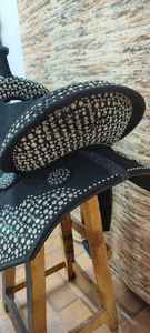 Selle en cuir d'Argentine de haute qualité, de qualité supérieure |   Beau matériel d'équitation artisanal et durable au meilleur prix - Product Image 4