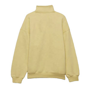 Sweat-shirt à fermeture éclair sur le côté pour femme, léger, de qualité supérieure, personnalisé, 100% coton, impression de logo - Product Image 2