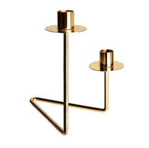 Portavelas modernos minimalistas de metal para velas de té, velas cónicas y velas de columna, ideales para la decoración del hogar, la oficina y el dormitorio. - Product Image 6