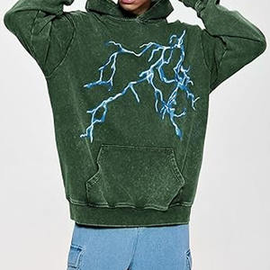 Sweat-shirts tendance pour hommes, délavés, mode décontractée, surdimensionnés, séchage rapide, sweat-shirts délavés, téléchargés par Dress Sports - Product Image 4