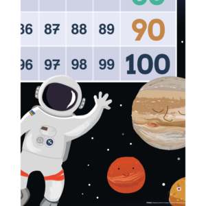 ผลิตภัณฑ์ดีไซน์จักรวาลและนักบินอวกาศตัวเลข 1-100 สำหรับผู้ที่ชื่นชอบคณิตศาสตร์ - Product Image 5