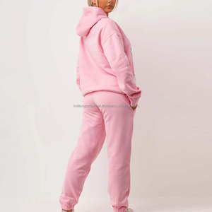 Ensemble de survêtement pour femme OEM ODM, tissu doux, tenue de fitness, vêtements de sport, tenue de jogging, ensemble de sportswear élégant et confortable - Product Image 3