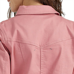Activewear nueva chaqueta vaquera para mujer transpirable de manga larga a prueba de viento High Street 2025 chaqueta vaquera personalizada para mujer - Product Image 4