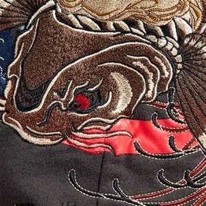 Sudadera con Capucha para Hombre, Estilo Urbano, Personalizada OEM, Hombros Caídos, Corte Cuadrado, Felpa Francesa, Cierre de Cremallera, Remaches, Pedrería, Tejido Grueso - Product Image 4