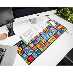 Alfombrilla de Ratón BT21 XL con Carga Inalámbrica, Diseño Cuadrado, Función de Calefacción, Impermeable, Accesorio para Teclado - Product Image 6