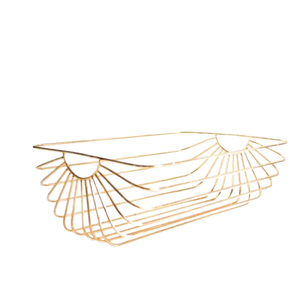 ตะกร้าโลหะลวดแฮนด์เมดตะกร้าเก็บของคุณภาพสูงขนาดกลางสำหรับซักห้องซักรีดอเนกประสงค์ใช้ - Product Image 3