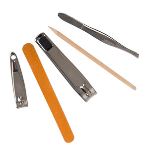 Ciseaux coupe-ongles de qualité supérieure finition limes à ongles vernis ensemble de manucure en gros avec impression de Logo personnalisé pour la beauté avec Logo - Product Image 5