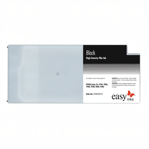 Cartouche compatible 220 ml noire pour Epson Stylus Pro 7400 9400, encre hybride haute densité à base de colorants/pigments pour impression sérigraphique - Product Image 3