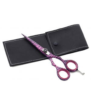 Professional Quality Barber <b>Hair</b> <b>Cutting</b> <b>Scissor</b> Pink and Black Color Wholesale Salon <b>Scissors</b> Barber <b>Scissors</b> - Product Image 3