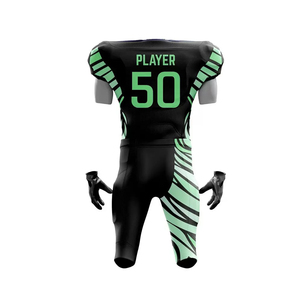 Uniformes de Fútbol Americano de Manga Corta 100% Poliéster, Secado Rápido, Último Estilo para Hombres Adultos - Product Image 3