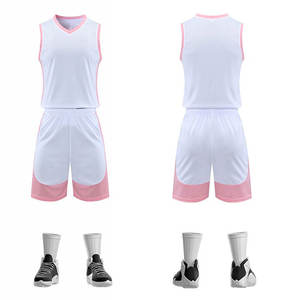 <b>Buy</b> Customized Your Own Design Printed <b>Basketball</b> Uniform Set Sublimation Team Wear <b>Basketball</b> Uniform Set - Product Image 2