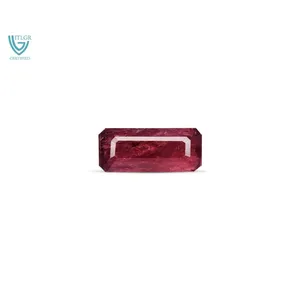 NOVAMART Fine Ruby (Manik)-3.08 Carat Faceted Natural Synthetic Variety Including Emerald <b>Cushion</b> Pear <b>Star</b> Octagon Lab Created - Product Image 1