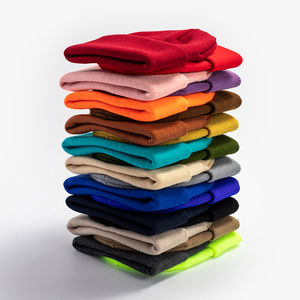 Gorros 100% Acrílico Venta al por mayor Beanie Sombreros Gorro de punto personalizado Gorro Sombreros de invierno Logotipo bordado para mujeres - Product Image 2