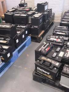 แบตเตอรี่รถยนต์มือสองขายส่ง แบตเตอรี่ตะกั่วกรดที่หมดสภาพสำหรับรีไซเคิล - Product Image 2